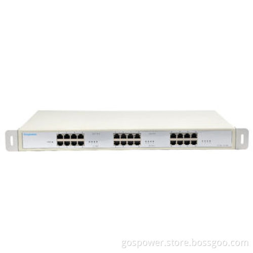 12-port Managed PoE Injector, High-inrush Current Stand Ability, High-immunity for Noise